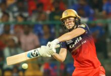 WPL 2025: Ellyse Perry’s unbeaten 90 guides RCB to 180 against UP Warriorz