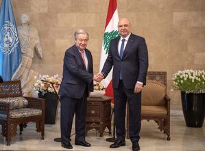 Lebanese President condemns UN convoy attack