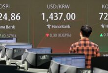 Foreign holdings of South Korean stocks at lowest level amid Trump tariff woes