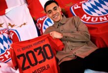 Jamal Musiala signs contract extension with FC Bayern Munich till 2030