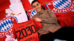 Jamal Musiala signs contract extension with FC Bayern Munich till 2030