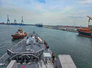 Indian Navy’s first training squadron reaches Cambodia