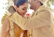 Prateik Babbar and Priya Banerjee tie the knot in an intimate ceremony