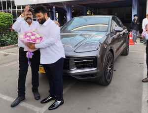 Actor Balakrishna gifts music director Thaman a brand new Porsche!