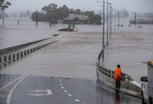 Flood warnings issued after tropical cyclone hits northwest Australia