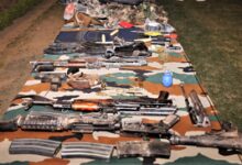 Arms and ammunition recovered in J&K’s Kupwara