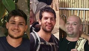 Three Israeli hostages released in Gaza arrive in Israel