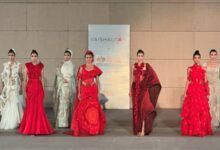 Handloom fashion show at Bharat Tex 2025 attracts buyers from Europe, Australia