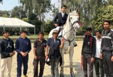 Tejas Dhingra retains national championship title at NEC Show Jumping 2024-25