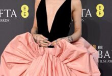 BAFTAs: Ariana Grande sizzles in pretty pink gown at the red carpet