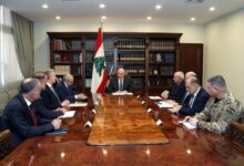 Lebanese President expresses concern over Israel’s full withdrawal