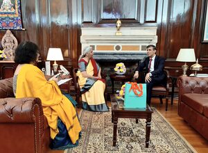 FM Sitharaman meets former UK PM Rishi Sunak