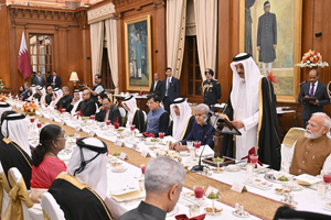 President Droupadi Murmu hosts Qatar’s Amir