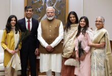 Former UK PM Rishi Sunak, his family meet PM Modi