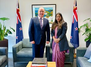 Indian HC meets New Zealand PM, discusses ways to enhance ties across key sectors