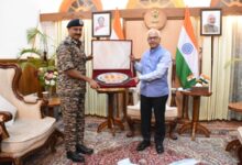 CRPF DG holds meeting with Manipur Guv, discusses operational activities of forces