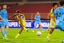 ISL 2024-25: Mumbai City and Hyderabad FC share spoils in goalless draw