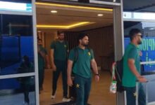 Champions Trophy: Pakistan team arrives in Dubai ahead of blockbuster match against India