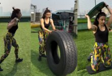 Soha Ali Khan gives a glimpse of her ‘Friday fitness’