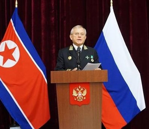 North Korean defence chief reaffirms friendship with Russia during banquet for Russian holiday