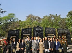 South Korean envoy pays tribute to General Thimayya at Indo-Korean Friendship Park