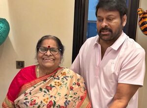 My mother is hale and hearty, clarifies Chiranjeevi