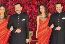 Saif Ali Khan and Kareena Kapoor attend their first family wedding together since the stabbing incident