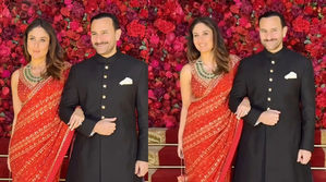 Saif Ali Khan and Kareena Kapoor attend their first family wedding together since the stabbing incident