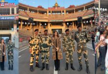 Sharvari witnesses the awe-inspiring Attari-Wagah border ceremony in Amritsar