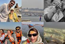 Sonali Bendre and family visit the Maha Kumbh: Little moments, big memories