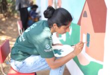 ‘Art for a cause’: Group of artists create wall mural on disaster preparedness in Kerala’s Wayanad