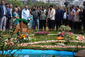 Delhi: DDA’s 5-day flower festival ‘Palaash’ begins in Dwarka