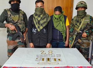 Assam Rifles seize gold valued at Rs 1.02cr, two youths held