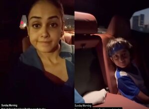 Genelia shares a glimpse of what her early Sunday morning looks like