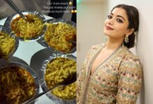 Here’s Rashmika Mandanna’s go-to snack for night shoots