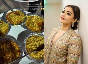 Here’s Rashmika Mandanna’s go-to snack for night shoots