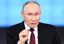 Putin lauds Russian soldiers in Ukraine for defending ‘national interest’