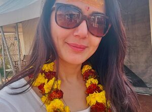 Preity Zinta takes a holy dip in the Maha Kumbh