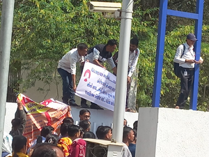 Gujarat: TET-TAT candidates protest in Gandhinagar over recruitment process