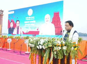 Odisha CM attends Kashi Tamil Sangamam 3.0 at Varanasi