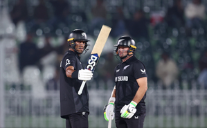 Champions Trophy: Ravindra’s valiant 112, Bracewell’s four-fer help NZ win, reach semis (ld)