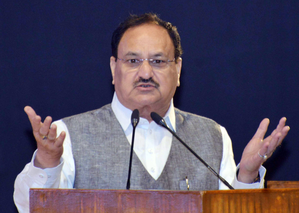 Union Health Minister J.P. Nadda arrives in Odisha for health summit