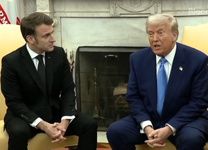 It’s in Russia’s benefit to end war in Ukraine, says Trump after meeting Macron