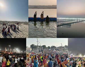 From traffic to long walks, nothing dims zeal of Maha Kumbh devotees