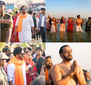 Ravi Kishan chronicles his spiritual pilgrimage with a sacred dip at Maha Kumbh