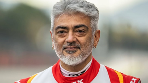 New video clip showing Ajith Kumar attempting to race despite crash wins hearts online