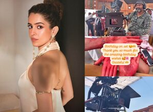 Sanya Malhotra spends her working birthday on sets of ‘Sunny Sanskari Ki Tulsi Kumari’