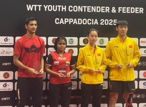 WTT Feeder Cappadocia 2025: Poymantee Baisya bags silver in mixed doubles