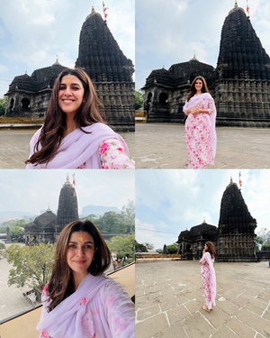 Nimrat Kaur seeks blessings at Trimbakeshwar Shiva Temple