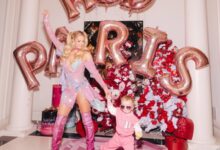 Paris Hilton shares pictures from her birthday bash featuring her children